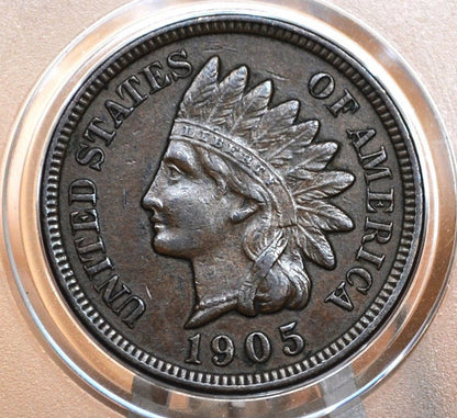 1905 Indian Head Penny - Choose by Grade - Indian Head Cent 1905 - US 1 Cent 1905 - Indian Head Pennies