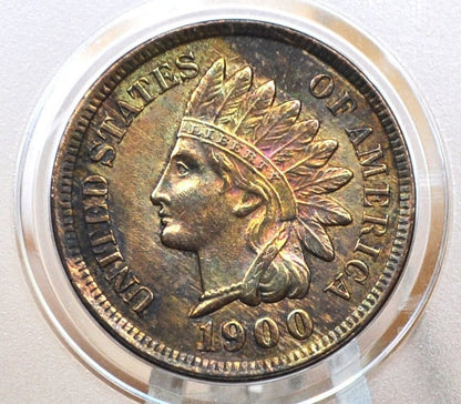 1900 Indian Head Penny - Choose by Grade / Condition - Great Detail - 1900 Indian Head Cent - Cent 1900 Penny