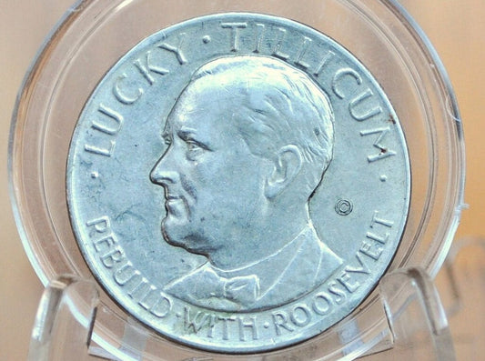 1933 Franklin D. Roosevelt Prosperity Campaign Token