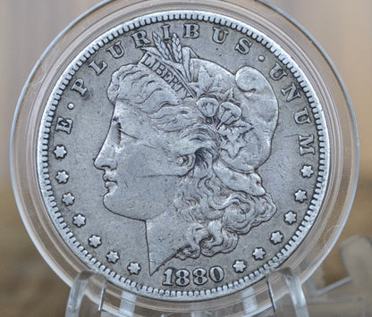 1880 Morgan Silver Dollar - Choose by Grade / Condition - Philadelphia Mint - 1880 No Mint Mark Silver Dollar 1880