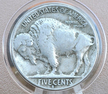 1923-S Buffalo Nickel - Choose by Grade / Condition - Tougher Date to Find - Indian Head Nickel 1923 S Buffalo Nickel 1923S