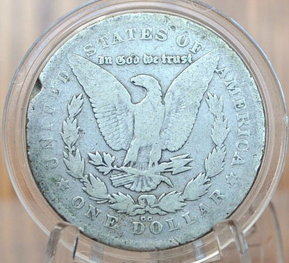 1878 CC Morgan Silver Dollar - G/VG Grade / Condition - Carson City Mint, 1878-CC Morgan Dollar 1878CC Key Date, Affordable 78CC