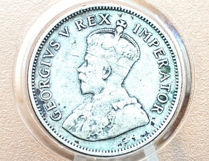 1932 South Africa 1 Shillings - XF - 80% Silver - One Shilling Coin 1932 UK Issue South Africa