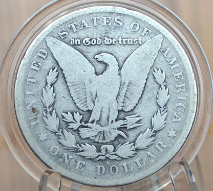 1892-S Morgan Silver Dollar - VG+ Grade / Condition - San Francisco Mint 1892 Morgan Dollar 1892S, Key Date