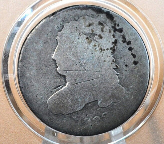 1832 Capped Bust Dime - AG (About Good); - 1832 Silver Dime US One Dime 1832 Bust Dime - Historic Coin Type, Affordable Coin