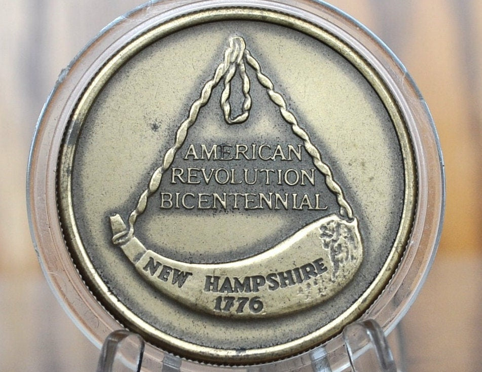 1976 American Revolution Bicentennial General John Stark - American Revolution Medal - New Hampshire Medal -