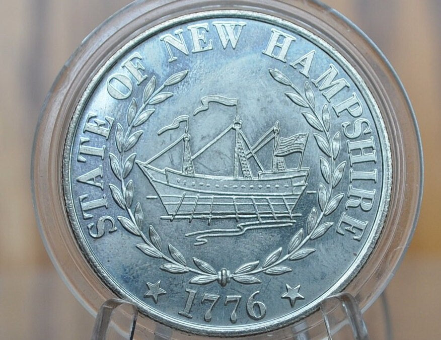 Secretary of State and New Hampshire Congressman Daniel Webster Commemorative Coin - State of New Hampshire Coin -