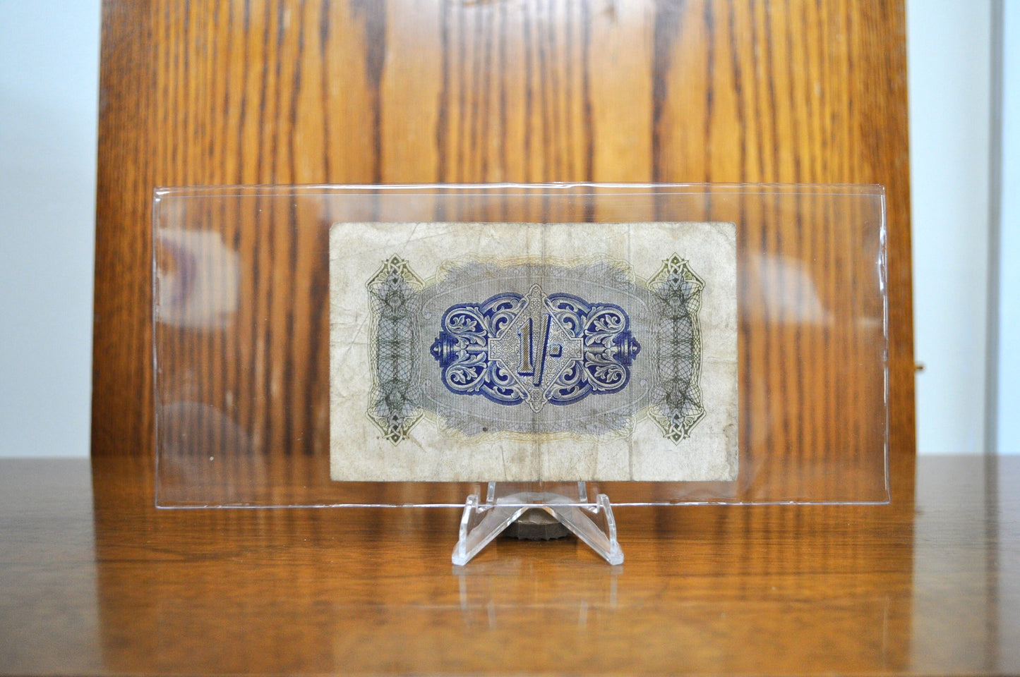 1943 British Military Authority 1 Shilling Banknote - WWII Military Issued Note - 1943 One Shilling British Military Note - Pick #M2