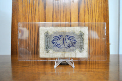 1943 British Military Authority 1 Shilling Banknote - WWII Military Issued Note - 1943 One Shilling British Military Note - Pick #M2