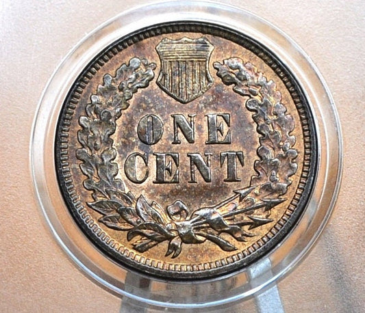 1896 Indian Head Penny - VG-F (Very Good to Fine) Grade / Condition - Indian Head Cent 1896 - US 1 Cent 1896 Penny