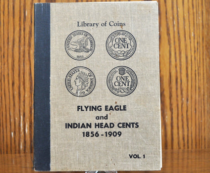Lincoln Wheat Penny and Indian Head Cent Coin Album, Choose by Type - Coin Collecting Supplies - Whitman Albums HE Harris Albums, + More!