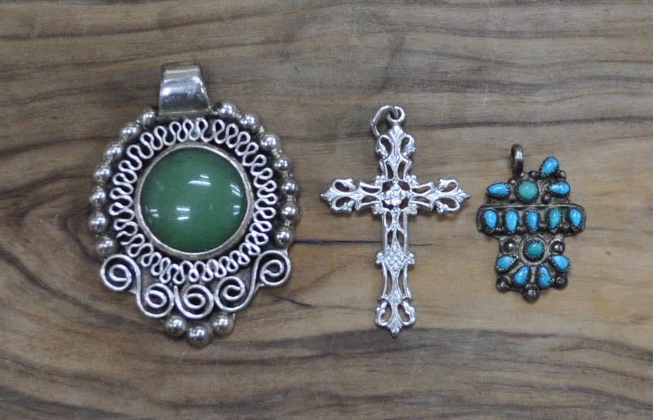 Vintage Sterling Silver Necklace Pendants! Choose by Pendant! Animal, Mythical, Religious, and so many more! Silver Pendants!