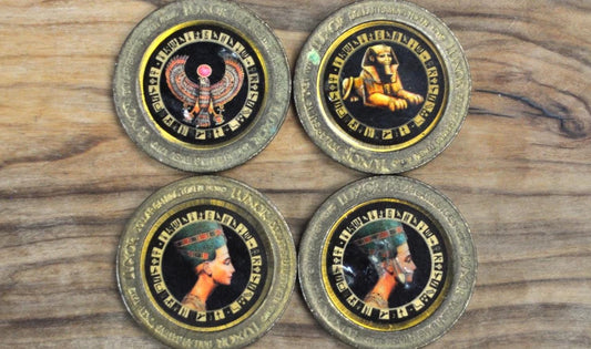 Luxor Casino 1 Dollar Gaming Token - Egyptian Themed Gaming Tokens - Luxor Casino, Las Vegas - Pyramid Casino