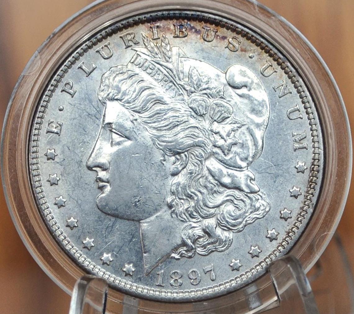1897 Morgan Silver Dollar - Choose by Grade / Condition - 1897 P Morgan Silver - 1897P Silver Dollar; Better Date