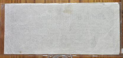 1923 50 Million Mark German Paper Reichsbanknote - Great Condition - WWI era note - Fifty Million Mark Note 1923