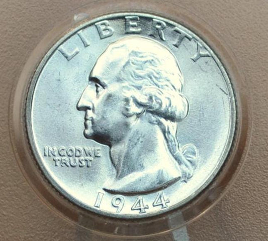 1944 P,D,S Washington Silver Quarter - Choose by Grade & Mint - Washington Quarter 1944S Silver Quarter 1944D Quarter 1944 Quarter 1944 S