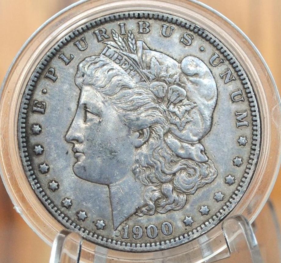 1900-O/CC Morgan Silver Dollar - Rare Variety, Choice AU Grade - O Over CC 1900 Morgan Dollar - 1900 Silver Dollar, 1900O Morgan Over cc