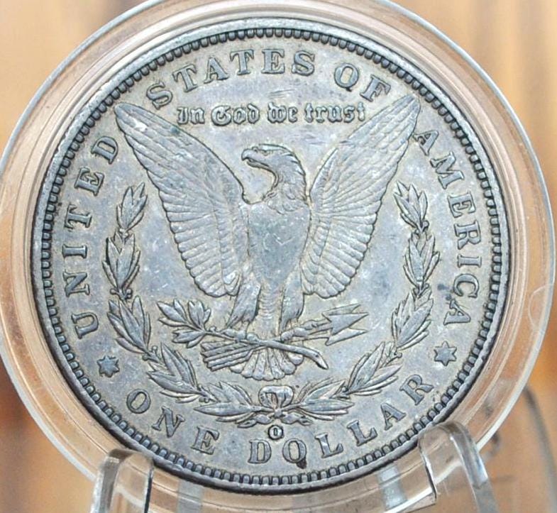 1900-O/CC Morgan Silver Dollar - Rare Variety, Choice AU Grade - O Over CC 1900 Morgan Dollar - 1900 Silver Dollar, 1900O Morgan Over cc