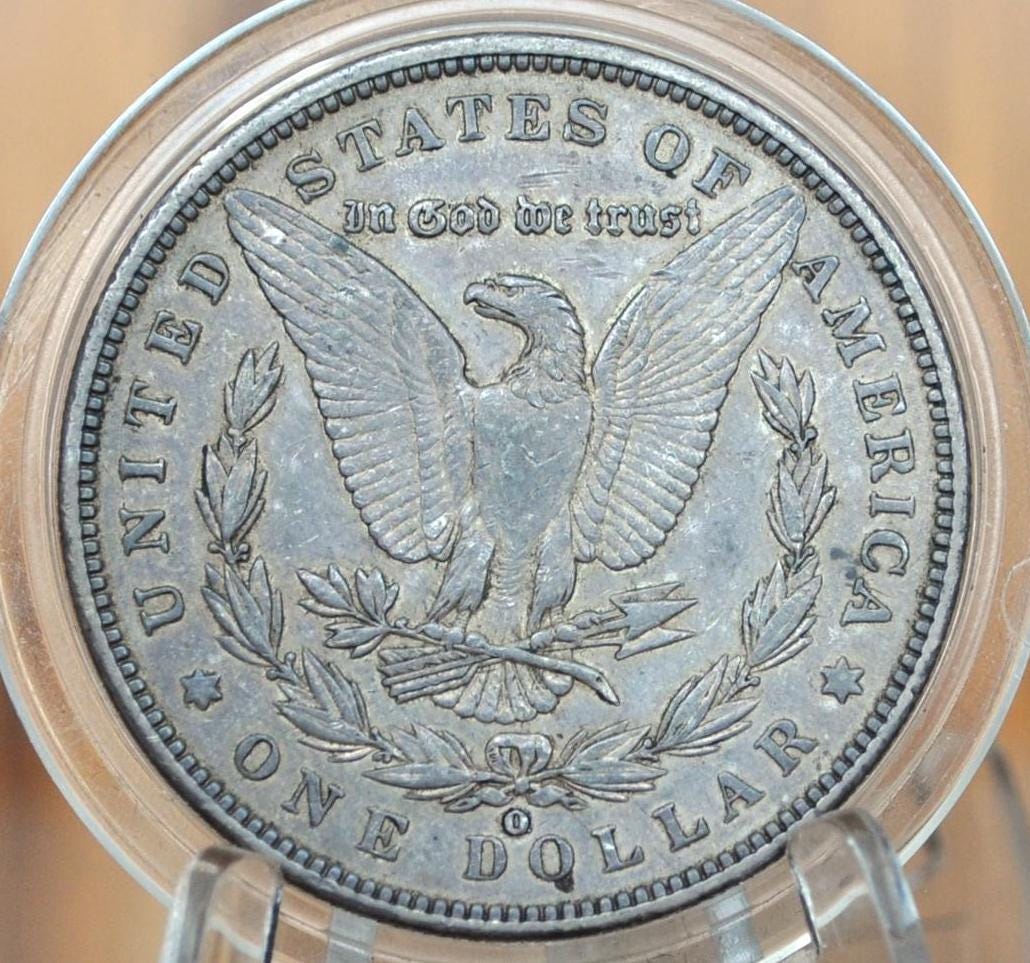 1900-O/CC Morgan Silver Dollar - Rare Variety, Choice AU Grade - O Over CC 1900 Morgan Dollar - 1900 Silver Dollar, 1900O Morgan Over cc