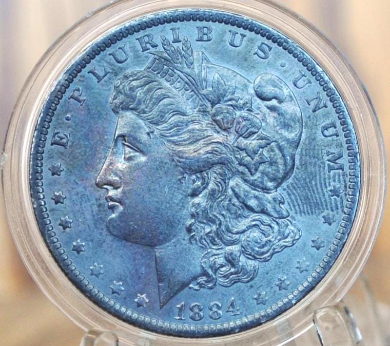 1884-O Morgan Silver Dollar - Choose By Grade - New Orleans Mint - 1884 "O" Mint Mark Silver Dollar 1884O Morgan