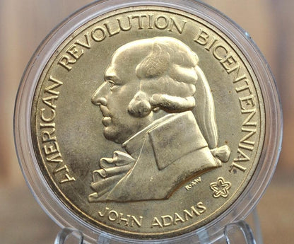 American Revolution Bicentennial Paul Revere Commemorative Medal 1975 - Lexington and Concord - Shot Heard Round the World - Bronze