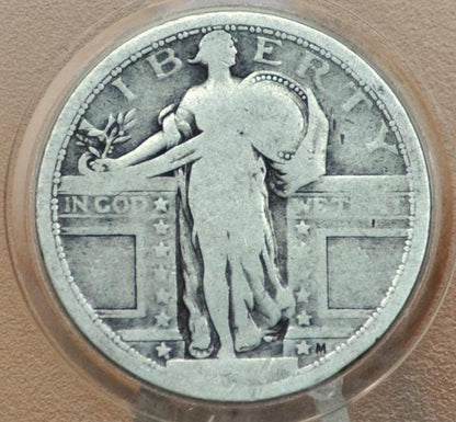 1917 Standing Liberty Quarter Type I (type one) - Choose by Grade / Condition - 1917 Standing Liberty Quarter Type 1