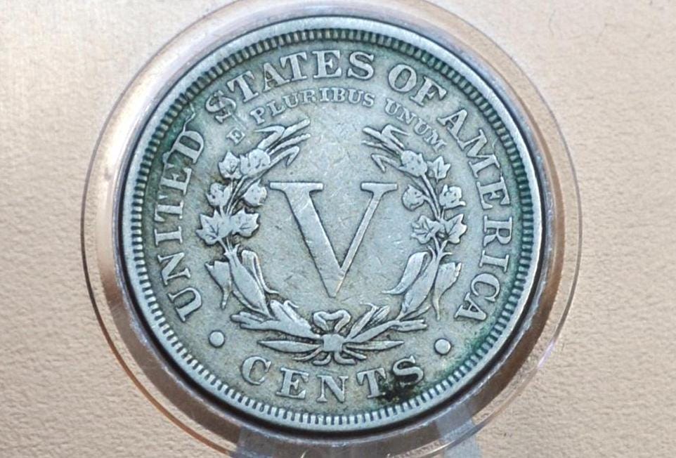 1892 V Nickel - Choose by Grade / Condition - 1892 Liberty Head Nickel - Better Date - Nickel Collection