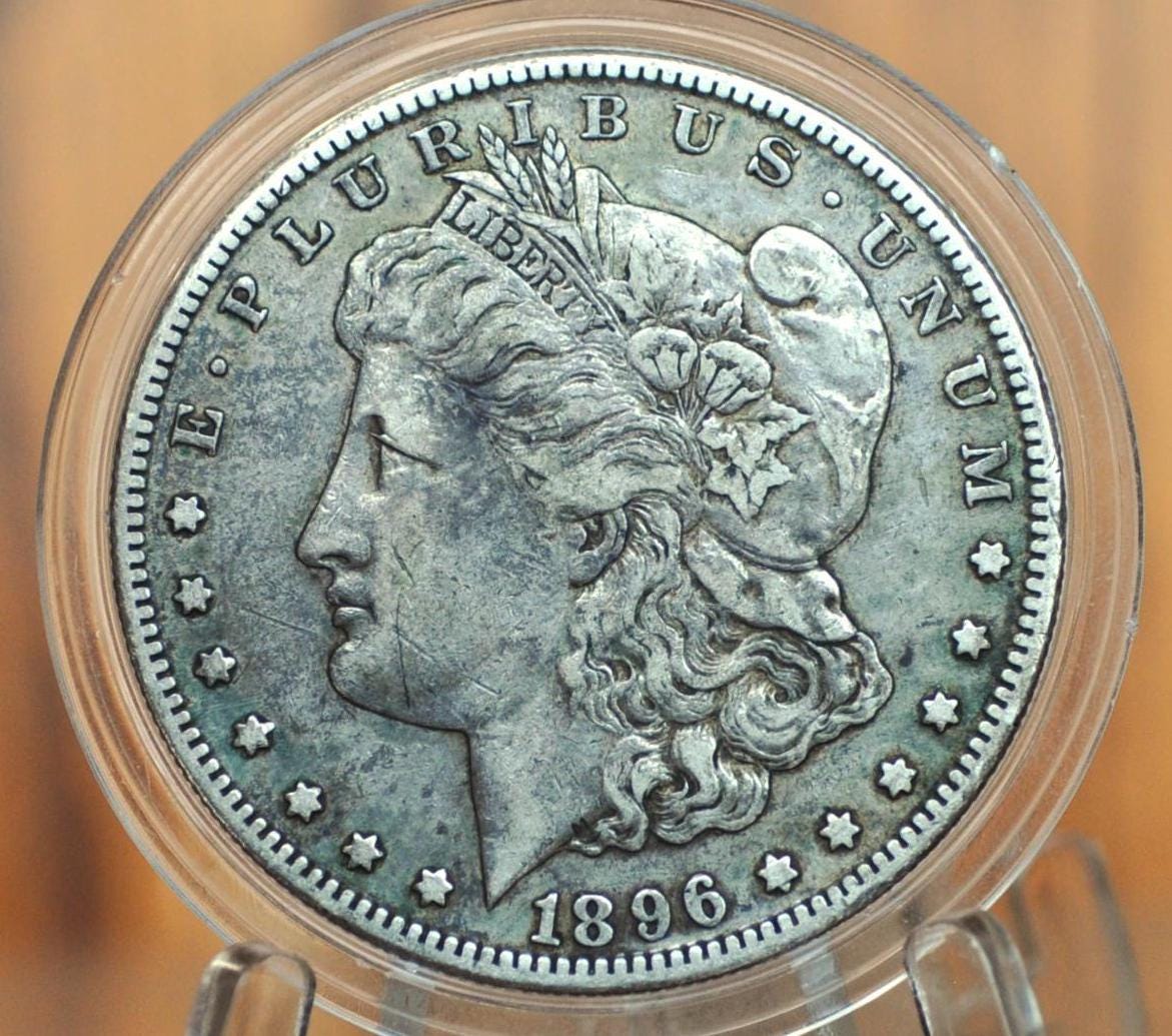 1896-S Morgan Silver Dollar - XF Grade / Condition - Great Date and Mint - San Francisco Mint 1896 Morgan Dollar 1896S Morgan