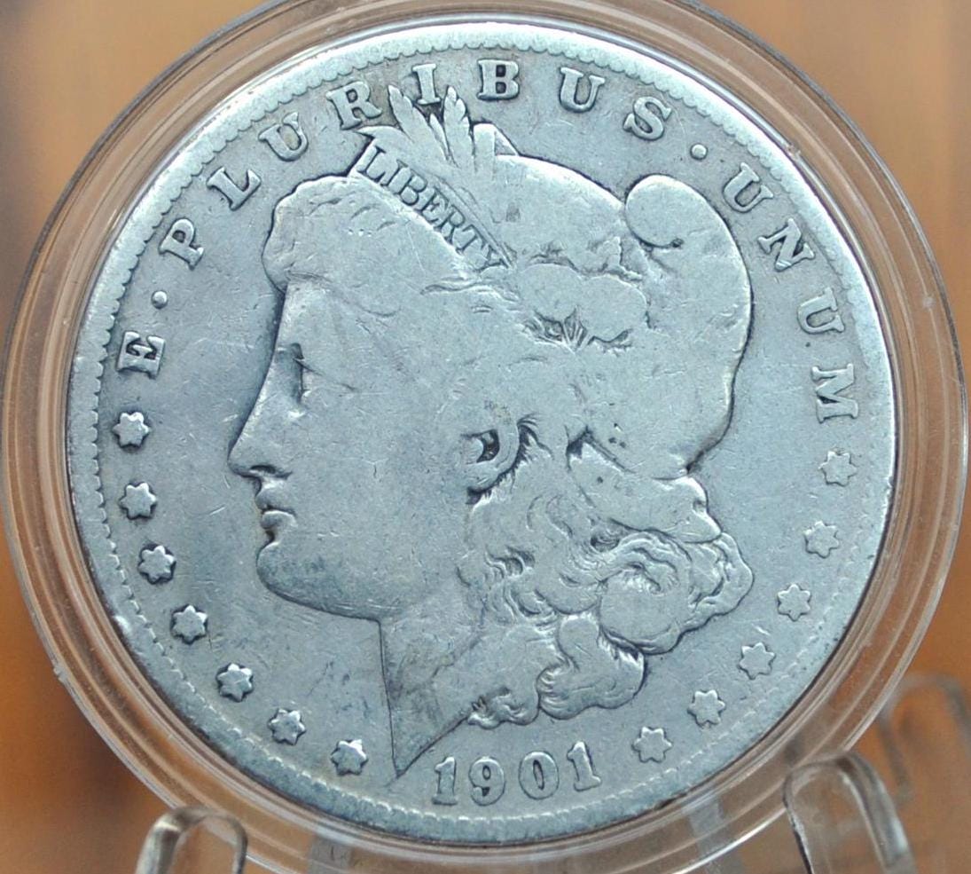 1901-S Morgan Silver Dollar - Choose by Grade / Condition - San Francisco Mint - 1901 S Morgan Dollar - 1901-S Silver Dollar
