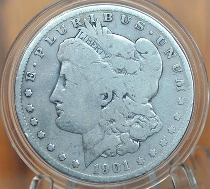 1901-S Morgan Silver Dollar - Choose by Grade / Condition - San Francisco Mint - 1901 S Morgan Dollar - 1901-S Silver Dollar