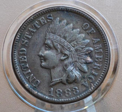 1883 Indian Head Penny - G-VF (Good to Very Fine) Choose by Grade - 1883 Indian Head Cent 1883 - Us One Penny 1883 VF