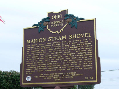 1922 Marion Ohio Centennial Town Medal, Really Cool & Unique Rainbow Toning, 1822 Centennial Anniversary Marion Ohio, Marion Steamshovel Co.