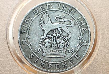 1940s 50s and 60s 6 Pence Great Britain - Choose by Date! - Queen Elizabeth II - Birthdays, Jewelry, Weddings - Sixpence UK Six Pence