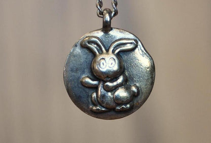 Authentic Pandora Rabbit Charm! Great Piece, Lovely, Older Style - Pandora Silver Charm / Pandora Rabbit Charm