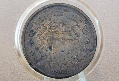 1865 Two Cent US Coin - G-XF (Good to Extremely Fine) Choose by Grade - Civil War Era - 2 Cent Piece 1865 Two Cent Coins