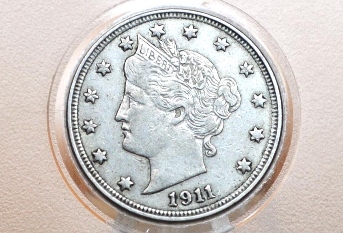 1911 V Nickel - Choose by Grade / Condition - Barber Nickel - 1911