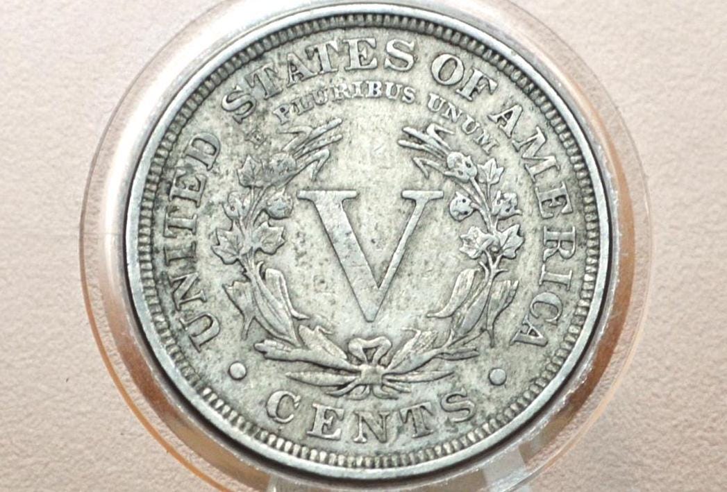 1911 V Nickel - Choose by Grade / Condition - Barber Nickel - 1911 Liberty Head Nickel - 1911 Liberty Head V Nickel