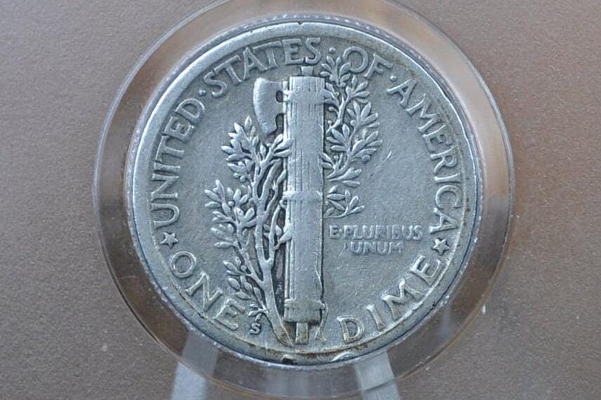 1929-S Mercury Dime - Choose by Grade / Condition - San Francisco Mint - 1929S Mercury Dime - 1929 Dime - Silver Dime