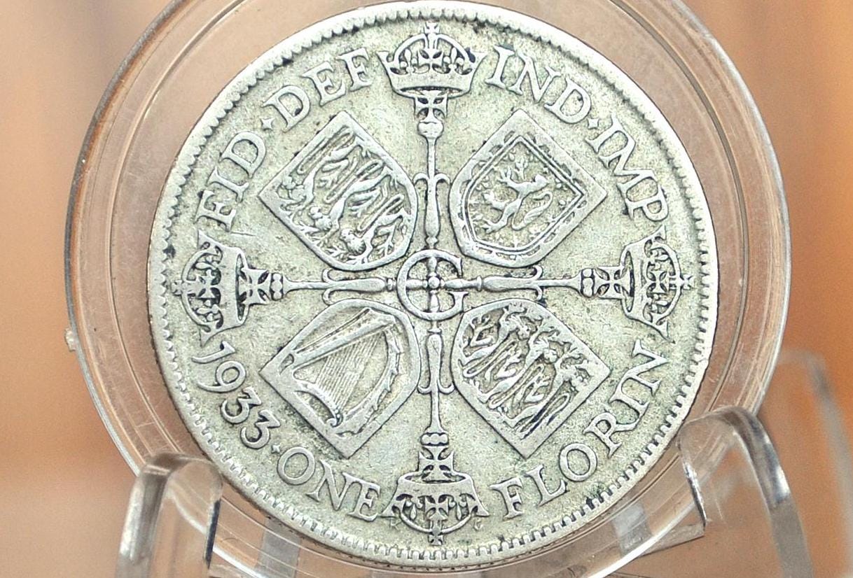 Great Britain Florins, 1900s - Choose by Date and Grade - Silver 1 Florin United Kingdom, Many to choose from! Silver Florins, 2 Shillings