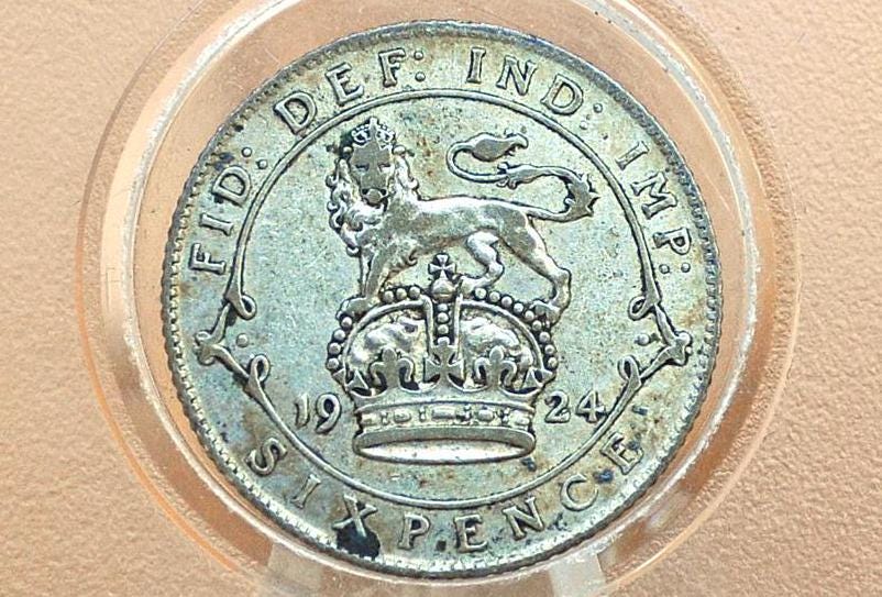 6 Pence Great Britain, Choose by Date! 1910s 20s 30s 40s 50s & 60s- Queen Elizabeth - Birthdays, Jewelry, Weddings Sixpence UK Six Pence