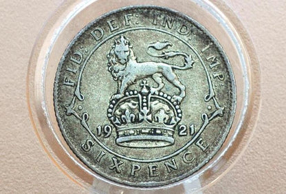 1940s 50s and 60s 6 Pence Great Britain - Choose by Date! - Queen Elizabeth II - Birthdays, Jewelry, Weddings - Sixpence UK Six Pence