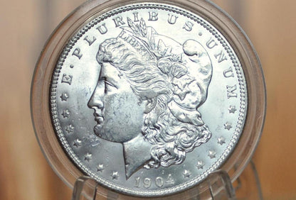 1904-O Morgan Silver Dollar - Choose by Grade / Condition - 1904 O Morgan 1904 Silver Dollar New Orleans Mint, Authentic