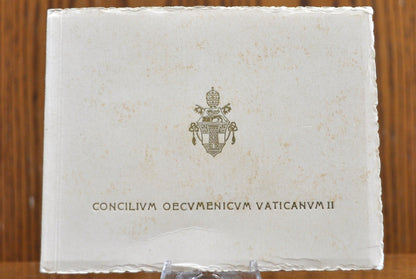 1962 Vatican Coin Set - Original Packaging - 1962 Vatican Coins / Vatican Mint Set / Italy Mint Set, Second Ecumenical Council, 8 Coins