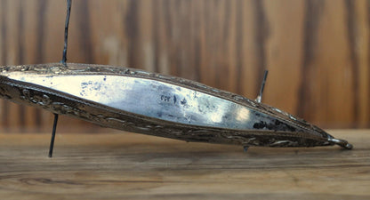 Antique Mini Continental 0.800 Silver Gondola and Gondoliers - Vintage Continental Silver Gondola and Gondoliers - Rare Find!