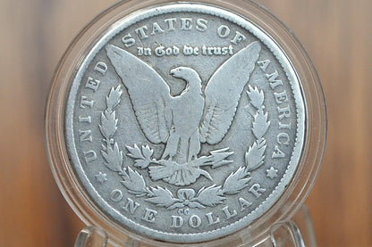 1879-CC Morgan Silver Dollar - Tough Date, Worn and Affordable - Carson City Mint 1879 Morgan Dollar 1879CC Dollar - Rare Key Date