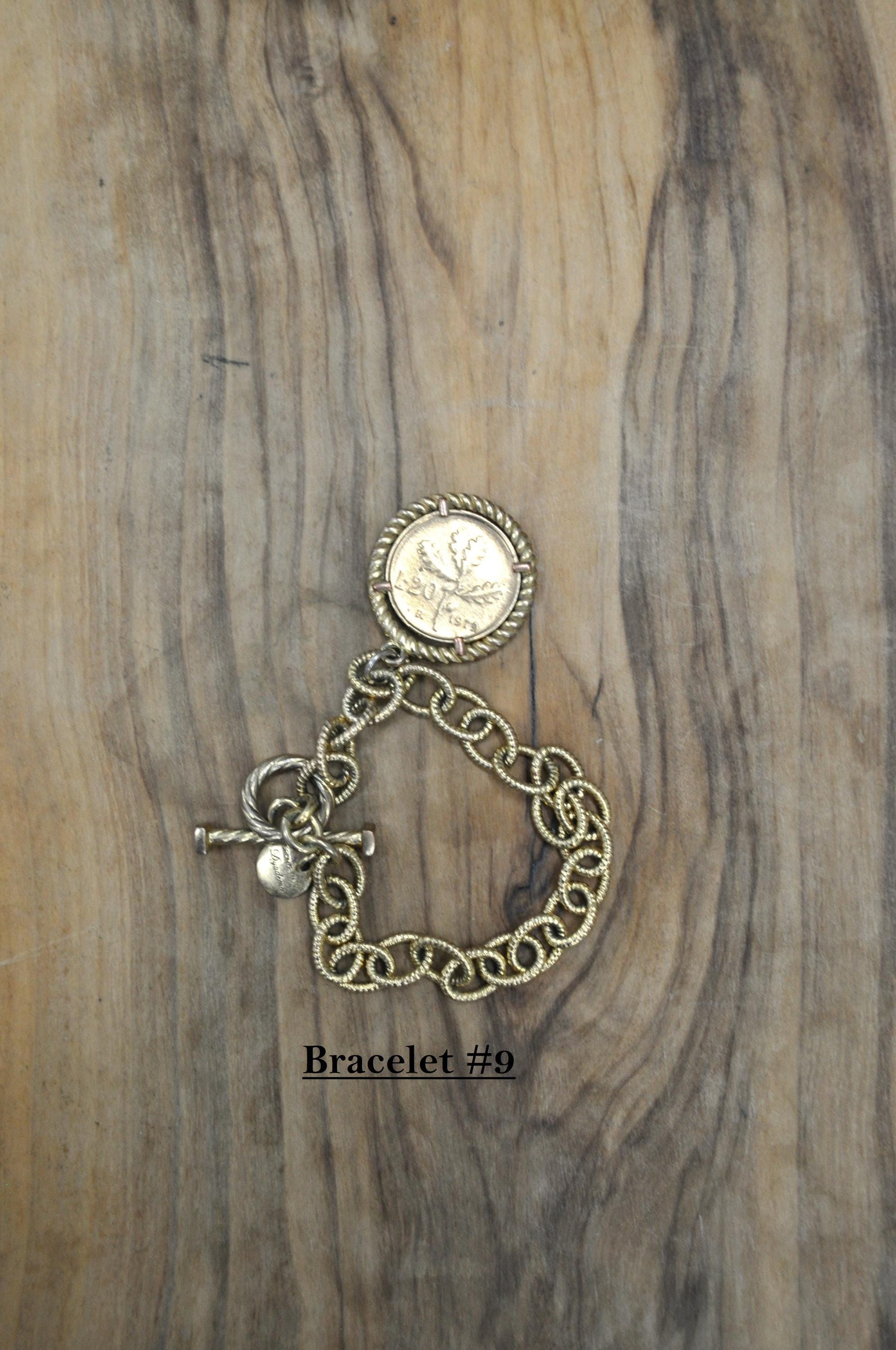 Vintage Coin Bracelets! Bracelet Coin Charms, Travel Charm Bracelet, Choose by Bracelet! Coin Charm Bracelet, Heritage Charms