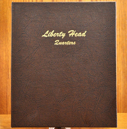 Dansco Liberty Head Quarter Album, No. 7130 Barber Quarters, Used, Like New - Dansco Album, All pages included, Dansco #7130