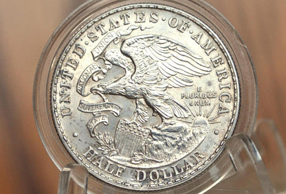 Authentic 1918 Illinois Centennial Silver Commemorative Half Dollar - Uncirculated Details - Lincoln Half Dollar Lincoln Commemorative 1918