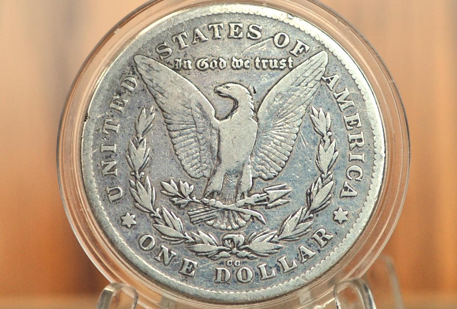 1878 CC Morgan Silver Dollar - VF - Carson City Mint 1878CC Morgan