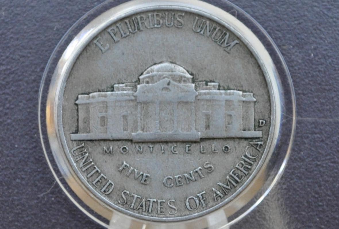 1938-P Jefferson Nickel - Choose by Grade - XF-BU (Uncirculated) Condition - Philadelphia Mint - 1938 P Nickel Jefferson